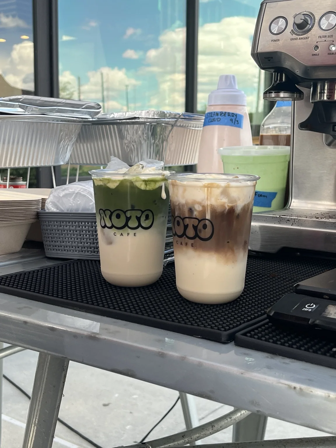 COFFEE at a NOTO pop-up
